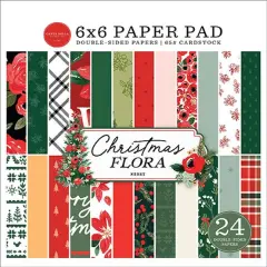 Carta Bella Christmas Flora Merry 6x6 Paper