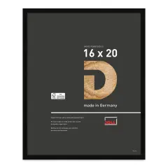 Deha Design Fontana Wood Frame - Black, 16" x 20"