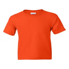 Gildan&reg; Dryblend Youth Crewneck Short Sleeve T-Shirt Orange