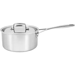 DEMEYERE Essential 5-ply Stainless Steel Saucepan with Lid