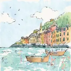 Portofino I Poster Print by Anne Tavoletti - Item # VARPDX29050