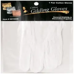 Speedball Mona Lisa Cotton Gilding Gloves-1 Pair