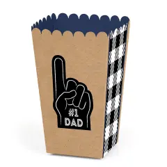 Big Dot of Happiness My Dad is Rad - Father's Day Party Favor Popcorn Treat Boxes - Set of 12