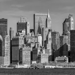 Lower Manhattan Skyline with skyscrapers, New York Poster Print byAssaf Frank - Item # VARPDXAF201311201884C01