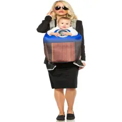 Adult's Baby And Me Secret Service POTUS Carrier Costume Accessory Kit