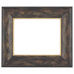 Imperial Frames Saint James CollectionDark Polished Burl with Gold Accent, Hand-Finished Wood Frame, Museum-Quality Open Back Frame for 3/4 Deep Canvas & Panels