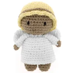 Hoooked Amigurumi DIY Kit W/Eco Barbante Yarn-Angel Luna