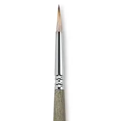 Escoda Modernista Tadami Synthetic Mongoose Brush - Round, Long Handle, Size 6