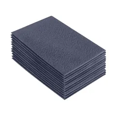 FabricLA Acrylic Felt Sheets for Crafts - Precut 9" X 12" Inches (20 cm X 30 cm) Felt Squares - Use Felt Fabric Craft Sheets for DIY, Hobby, Costume, and Decoration | Heather Grey - 12 Pieces