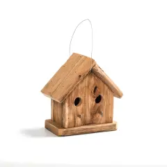 Brookside Woodworks Amish Made Mushroomwood Condo Birdhouse 11.25 x 8 in