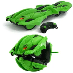 Terrasect Remote Control Transforming Vehicle Green 2.4 Ghz 13.8"