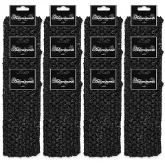 Pack of 12 2 3/4" Crochet Headband Black