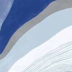 Retro Abstract IV Blue Poster Print by Danhui Nai # 60425