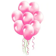 100-Pieces 12-inch Latex Balloons Pink
