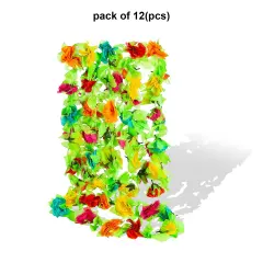 Fiesta Flower Polyester Leis - 6 Pc.