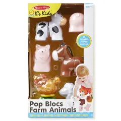 Pop Blocs Farm Animals