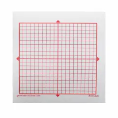 Graphing 3M Post-it&reg; Notes, XY Axis, 20 x 20 Square Grid, 4 Pads