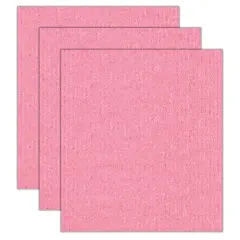 Sponge Cloth, Red, Pack of 3