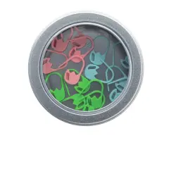 Tulip Stitch Marker Set of 15 - Pink, Blue, Green - Small