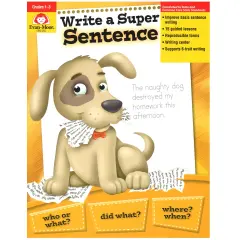 Write A Super Sentence Book