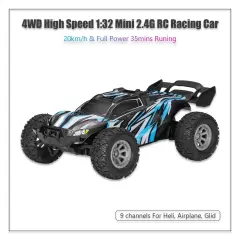 Kitcheniva 1:32 2.4G 4WD High Speed Remote Control Racing Off Road