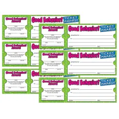 Ticket Awards Good Behavior, 100 Per Pack, 6 Packs