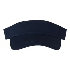 Valucap&reg; Bio-Washed Visor Navy
