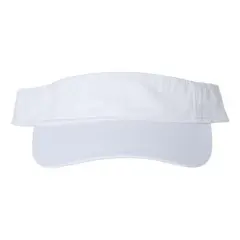 Valucap&reg; Bio-Washed Visor White