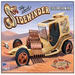Atlantis Plastic Model Kit-Tom Daniel Sidewinder Custom Show Rod