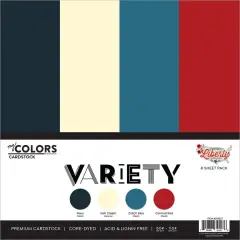 PhotoPlay Cardstock Variety Pack 8/Pkg-With Liberty