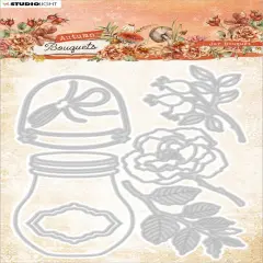 Studio Light Autumn Bouquet Cutting Die-Nr. 694, Jar Bouquet