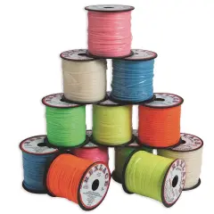 Rexlace&reg; Lacing Glow-in-the-Dark Assortment, 100-Yd Spools, 6 Colors (Pack of 12)