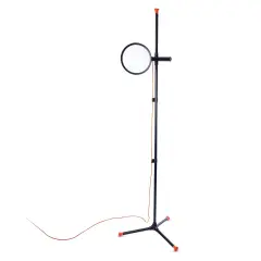 Daylight Artist Studio Lamp 2 with Stand - Chrome and Black