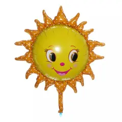 Smile Sunflowers Foil Balloons