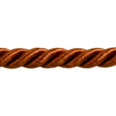 10 yards of Charlotte 3/16" Twisted Cord Trim | 10 yard cut Cinnamon