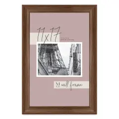 MCS Classic Edge Frame - 11" x 17" Walnut