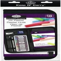 Royal & Langnickel(R) Keep N' Carry Artist Set-Oil Pastels