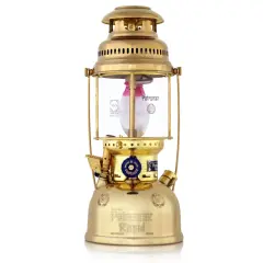Petromax HK500 Pressurized Lantern, 500 Candlepower with 1 Quart Kerosene Tank for Home or Camping Lighting, Hand Assembled High Pressure 400 Watt Lamp