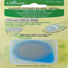 Clover Rotary Blade Refill 45mm 5/Pkg