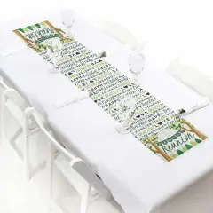 Big Dot of Happiness Family Tree Reunion - Petite Family Gathering Party Paper Table Runner - 12 x 60 inches