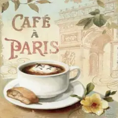 Cafe in Europe I Poster Print by Lisa Audit - Item # VARPDX5032