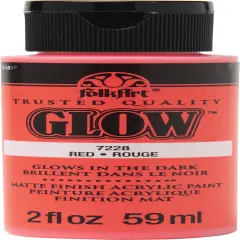 Folkart Glow In The Dark Paint 2oz
