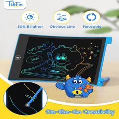 2 Pack 10in LCD Writing Tablet Coloring Doodle Drawing Board Pad for Kids with Stylus, Car Trip Educational Toys Easter Toys Birthday Gift for Toddlers 3 4 5 6 7 Kids Girls Boys