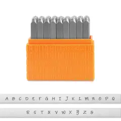 ImpressArt Letter and Number Stamp Set - Bridgette, Uppercase Letters, Set of 27