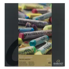 Rembrandt Soft Pastel Set - Set of 45, Assorted Colors