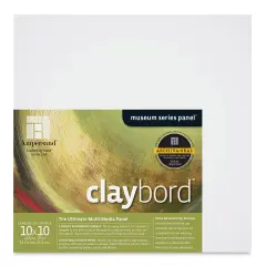 Ampersand Claybord - 10" x 10", 1-1/2" Cradled