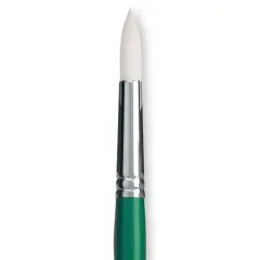 Princeton Synthetic Bristle Brush - Round, Size 8