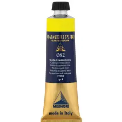 Maimeri Puro Oil Color - Cadmium Yellow Lemon, 40 ml tube