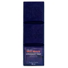 Enkaustikos Wax Snaps Encaustic Paints - Ultramarine Violet, 40 ml cake