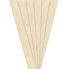 Midwest Products Balsa Wood Sheets - 6 Pieces, 1" x 1" x 36"